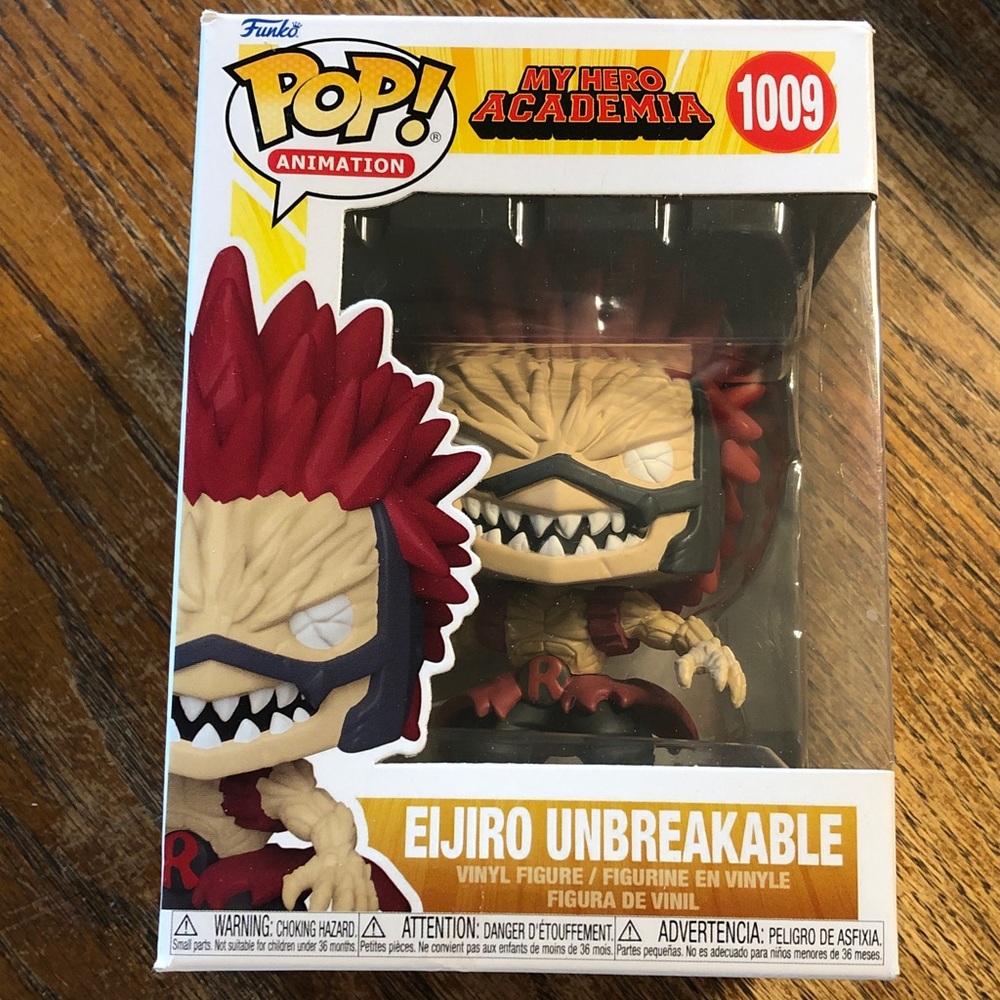 Funko POP! My Hero Academia Eijiro Unbreakable Vinyl Figure - Red, Tan, Black